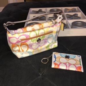 Mini coach handbag